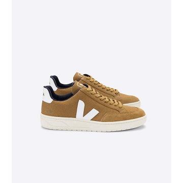 Brown Men's Veja V-12 B-MESH Sneakers | AU 340AHK